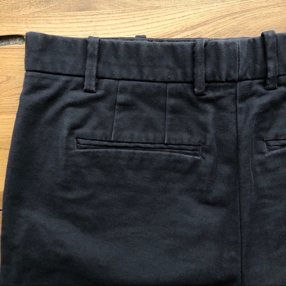 Gap High Rise Tailored Shorts Black Chino - Picture 3 of 10